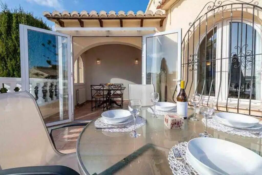 Beautiful Villa Close To Xabia & Moraira Бенитачель Экстерьер фото